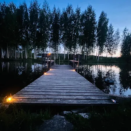 Countryside Riverside For Both Winter And Summer Turenki