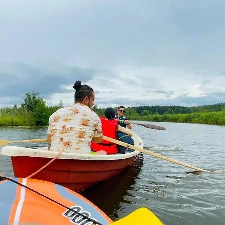 Countryside Riverside For Both Winter And Summer Nyaraló *