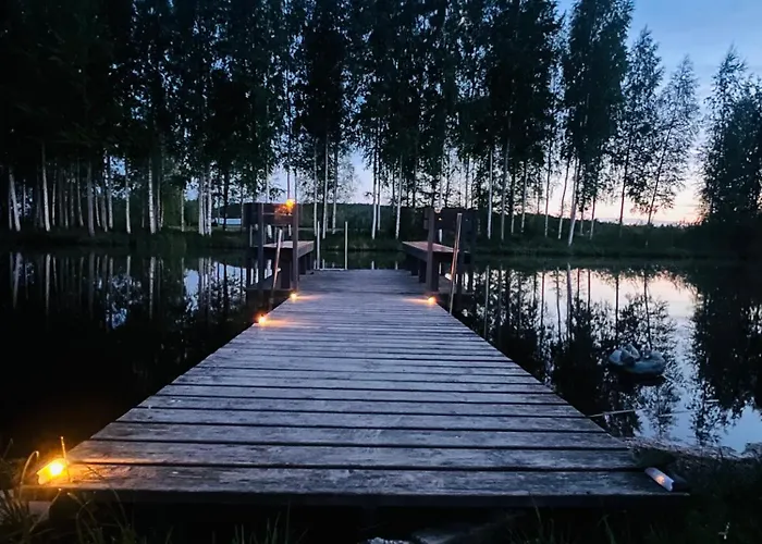 Countryside Riverside For Both Winter And Summer Turenki